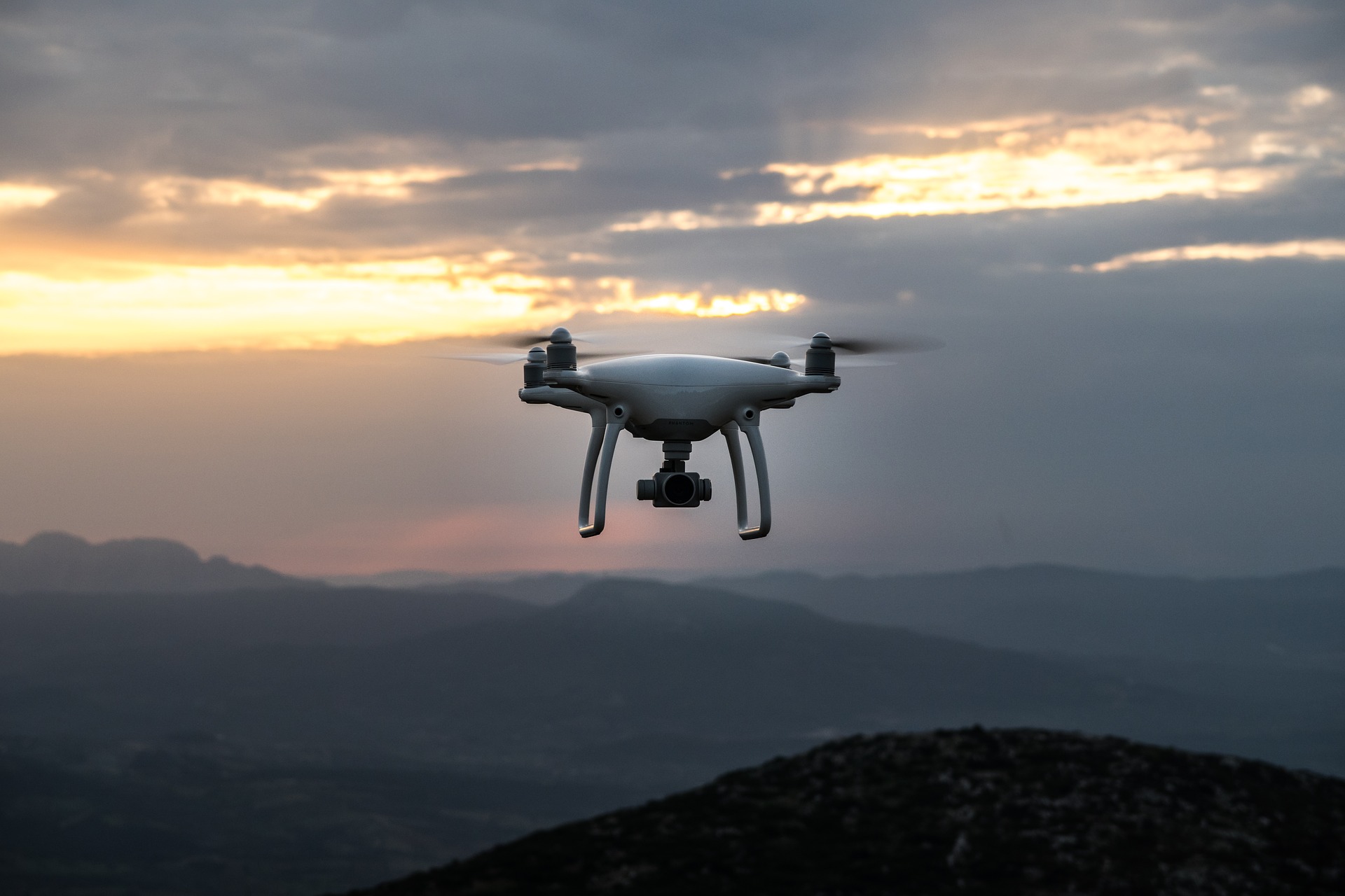 drone laws in Arizona - drone in flight against the sky