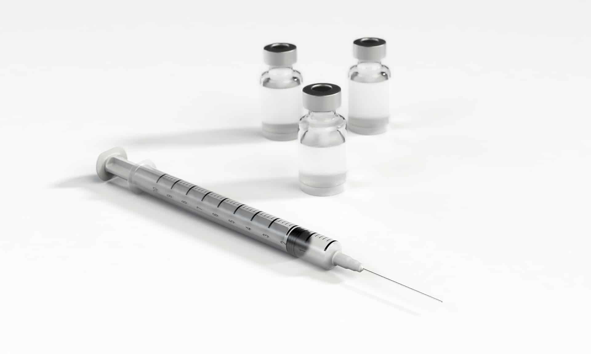 Possession of Methamphetamine in Arizona - needle with three bottles
