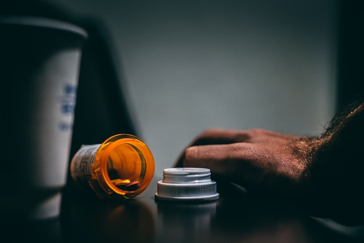drug felony arizona -- knocked over prescription pill bottle on a table