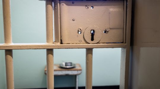 jail cell door - felony classes in AZ