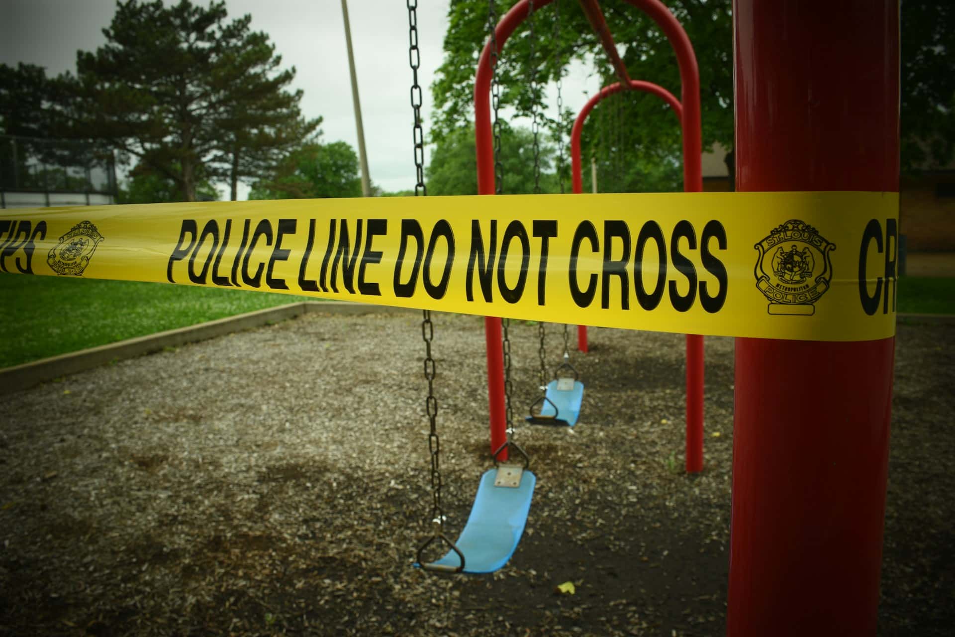 If you ever see that yellow police tape, stay back! Disobeying a police officer's orders or interfering with an investigation is a crime.