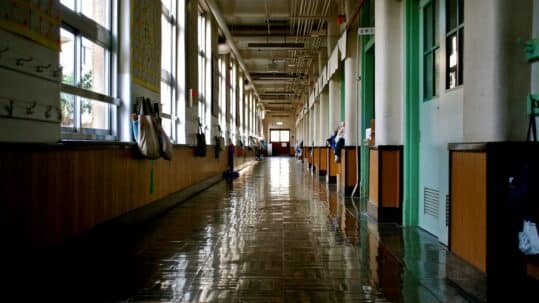school hallway