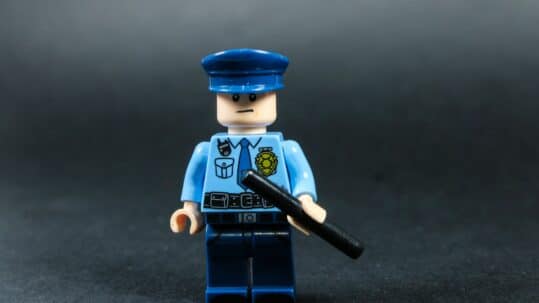 LEGO police officer